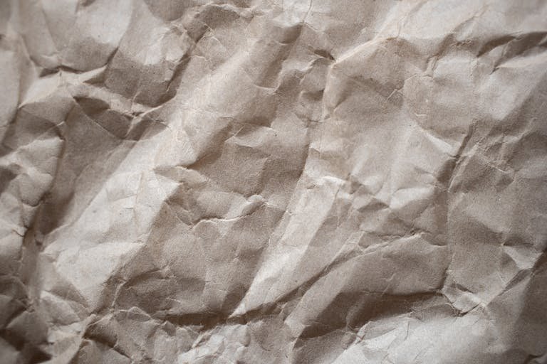 FYP Full Form background of crumpled thick paper surface of light brown color in daylight